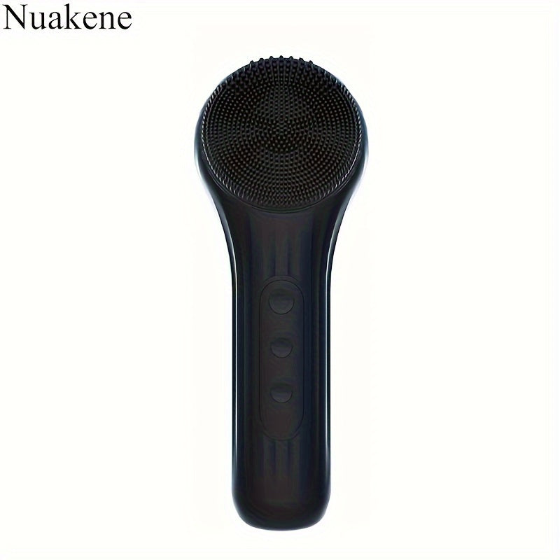 HYDRI ™Electric Facial Cleanser Brush, Silicone Face Scrubber, Face Wash Brush for Men & Women,