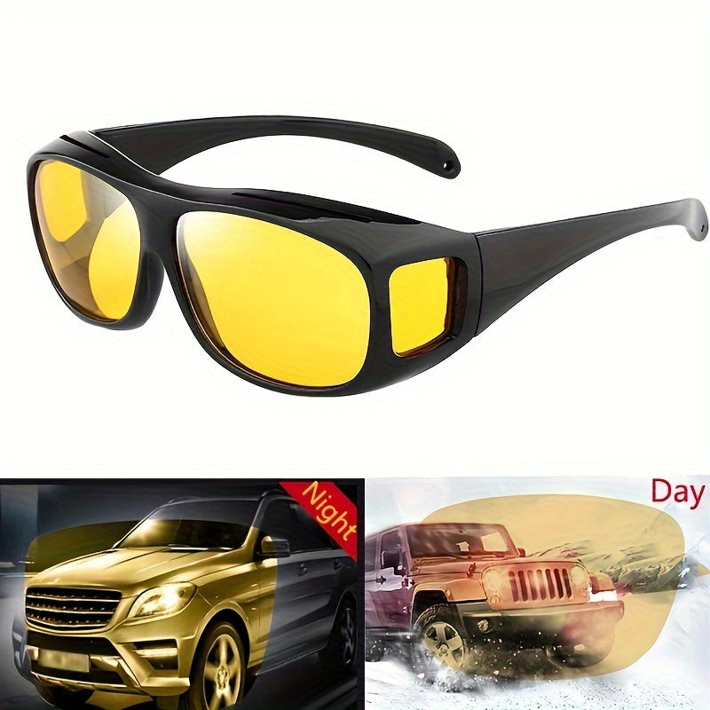Night Vision Driving Glasses For Women Men Anti Glare Fashion Day And Night Drivers Sun Shades Fashion Glasses