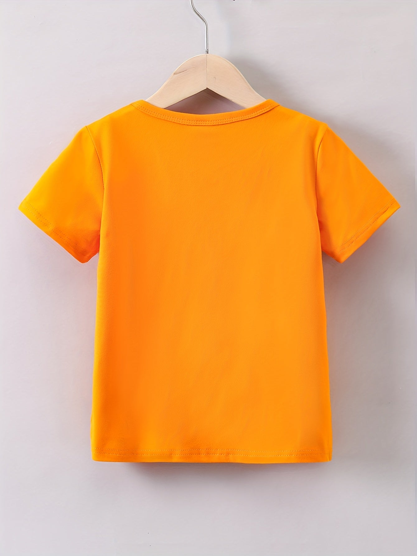 10-Pack Youth Summer Solid Color Crew Neck Tees, Casual Style Polyester Blend (95% Polyester, 5% Spandex) with Slight Stretch, Knit Short Sleeve Shirts for Ages 12 and Under