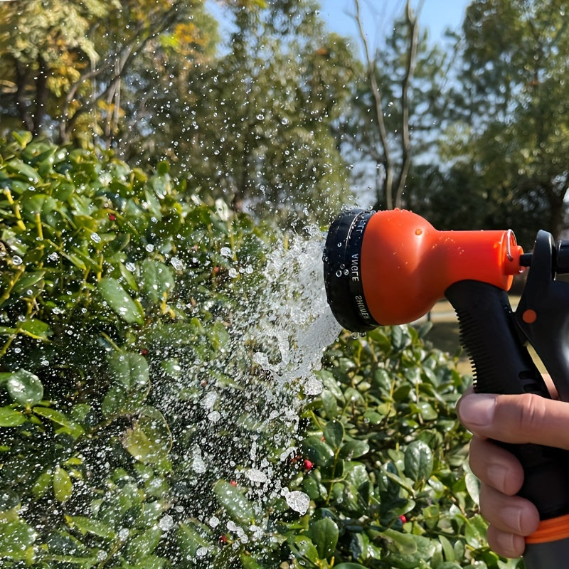 HOSEBUD™ 1pc Expandable Irrigation Hose with Spray Gun - for Home Yard High Pressure Car Washing No Kink Design 3 Times Retractable