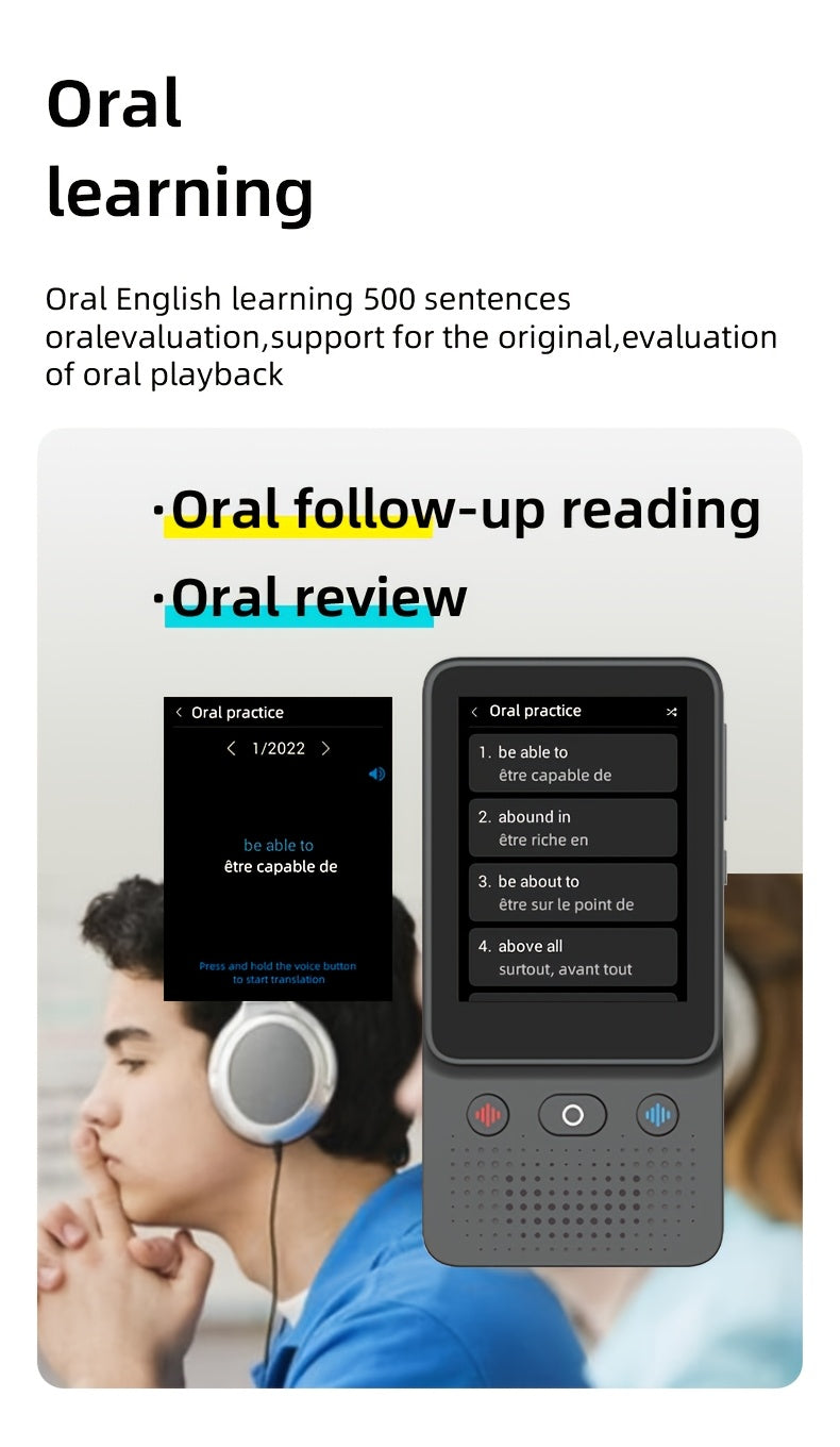 "Talk Anywhere™ – Your Pocket AI Language Companion ChatGPT AI Translator Device 138 Languages,