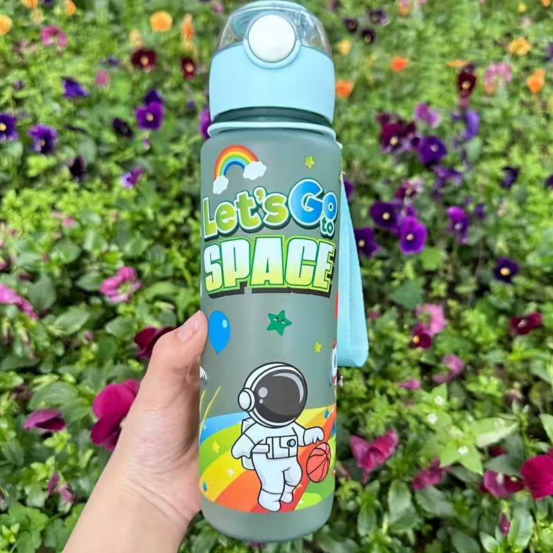 WATTER™BOTTLE 1pcwater bottle 700ml BOYS AND GIRLS Free Leak-Proof Water Bottle - Space- Ideal for Outdoor Activities,