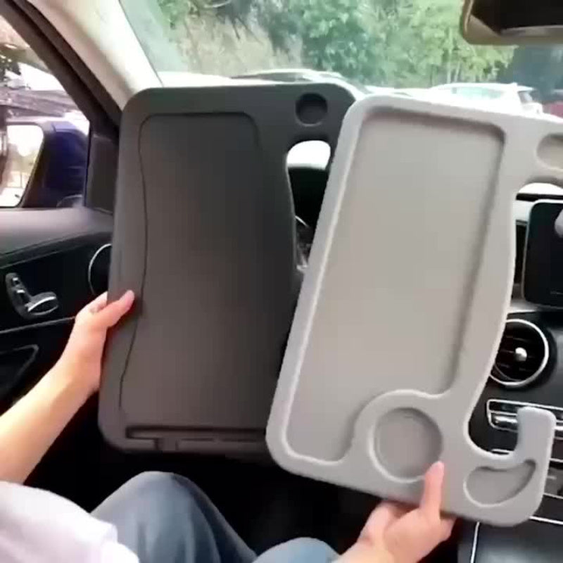 RELAX™️Premium Multifunction Car Steering Wheel Tray - Versatile Portable Table for Eating, Working & Storing - Perfect Workstation on Wheels, Fits Most Cars, TRUCK DRIVER AND, CONSTRACTION,Car Laptop Computer Desk Mount Stand Eat Work Car Steering Wheel