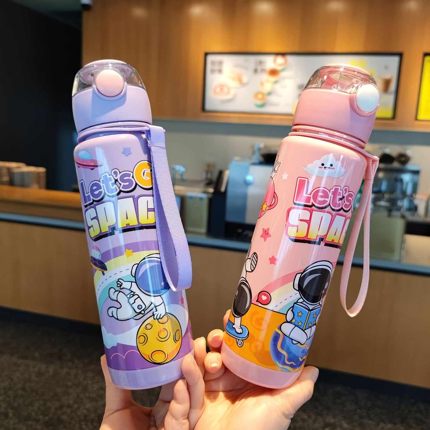 WATTER™BOTTLE 1pcwater bottle 700ml BOYS AND GIRLS Free Leak-Proof Water Bottle - Space- Ideal for Outdoor Activities,