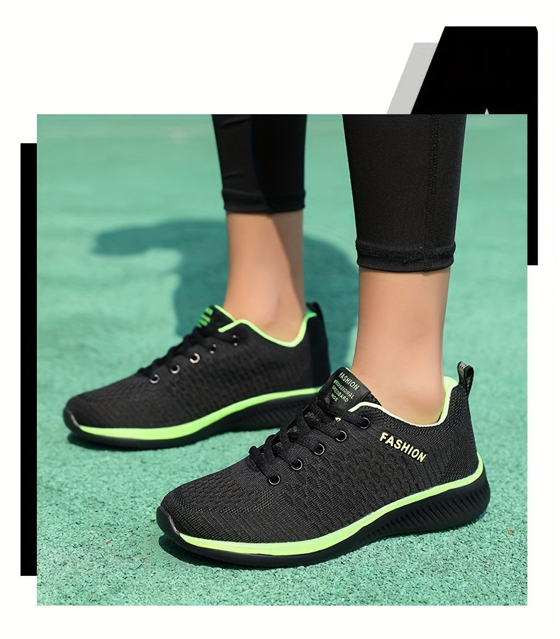 FEET™️Women's Shoes Lightweight Lace-Up Casual Sneakers, Breathable Soft Sole Platform Lace Up Walking Shoes, Comfortable Fashion Footwear plus size