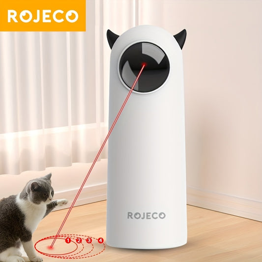 ROJECO™ Automatic Laser Light Pet Toy - Interactive, Smart For Cats, No Battery Included