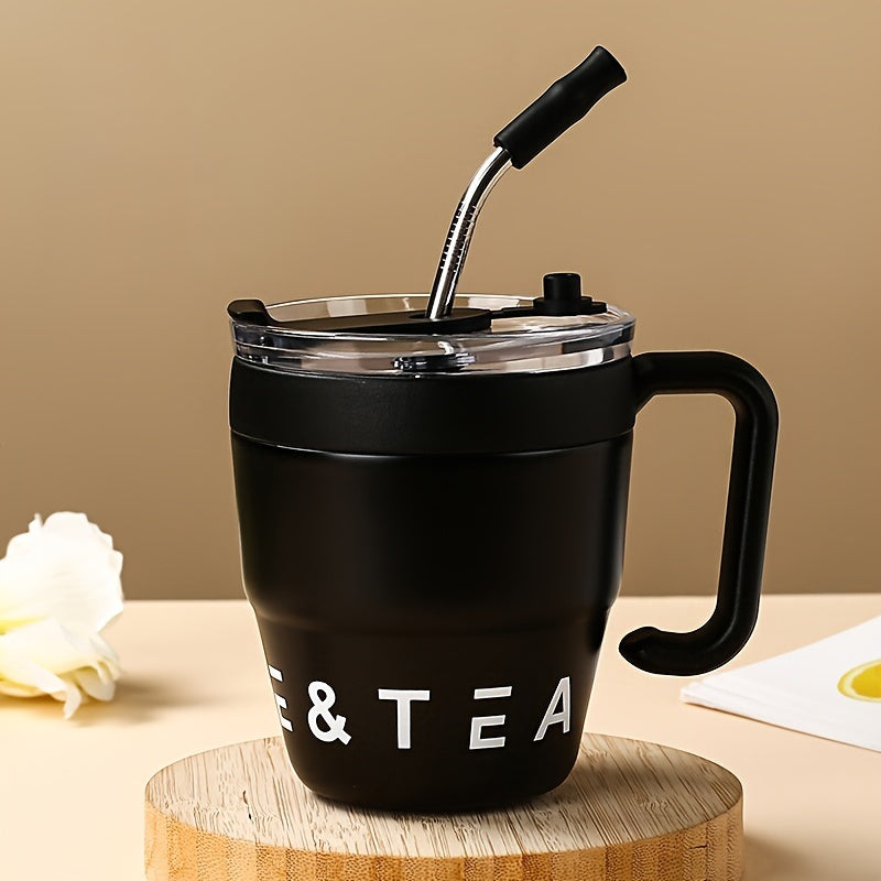 MOOCAFE ™16oz Stainless Steel Insulated Coffee Mug Perfect for Home, Office, Camping, Portable, Vacuum, Outdoor