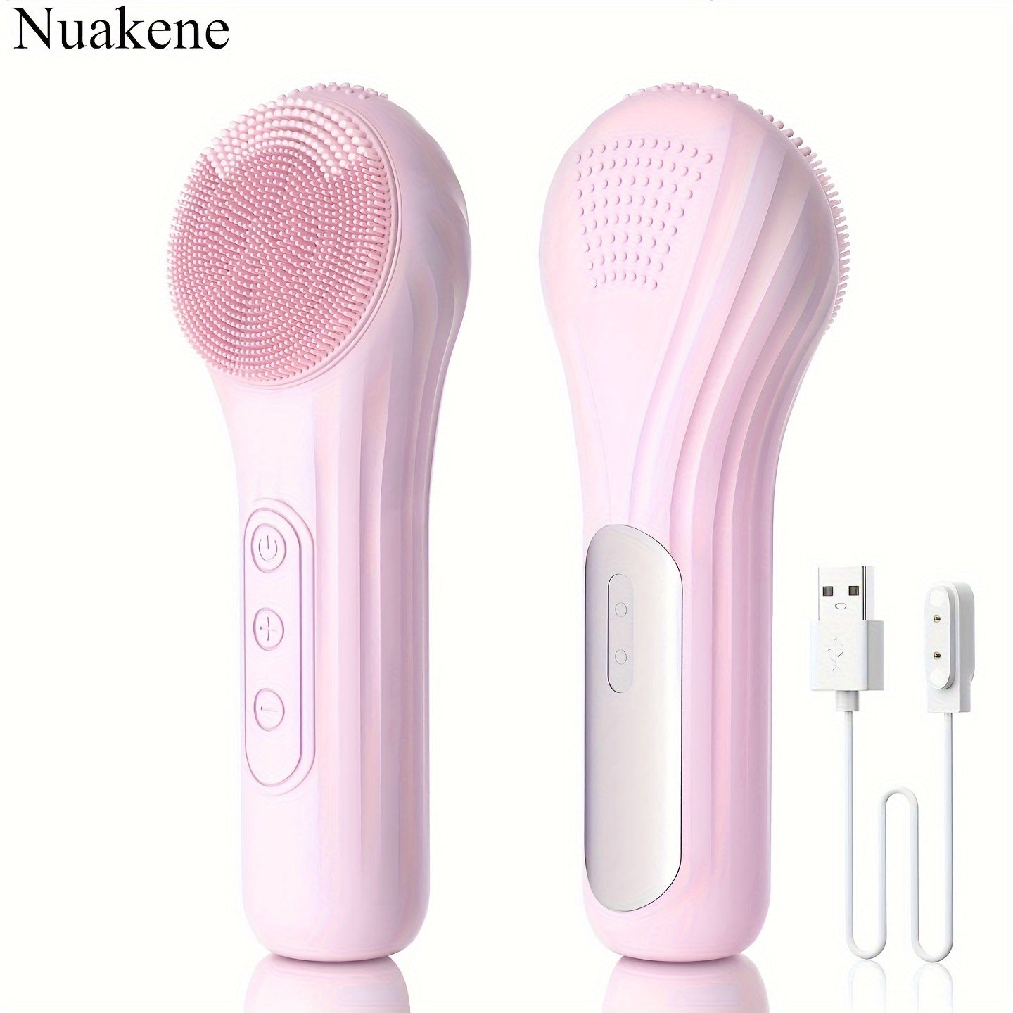 HYDRI ™Electric Facial Cleanser Brush, Silicone Face Scrubber, Face Wash Brush for Men & Women,