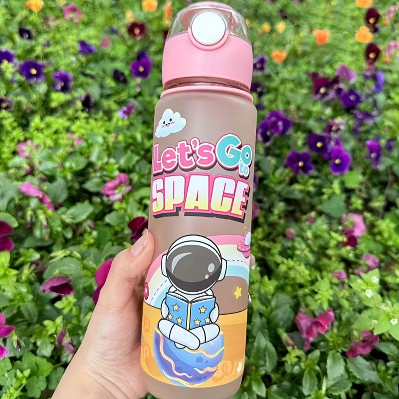 WATTER™BOTTLE 1pcwater bottle 700ml BOYS AND GIRLS Free Leak-Proof Water Bottle - Space- Ideal for Outdoor Activities,