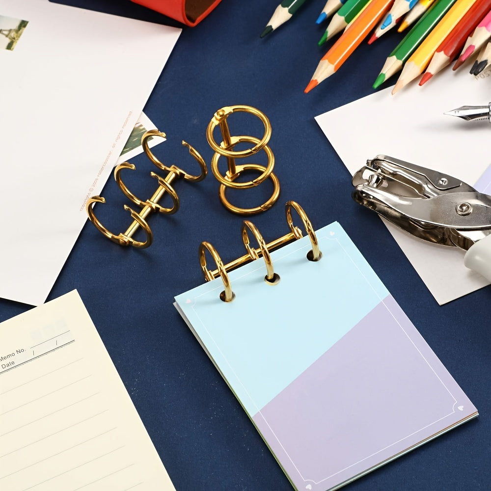 Golde™️n Stationery Accessory For Binding Notebook Pages, Preventing Rust.