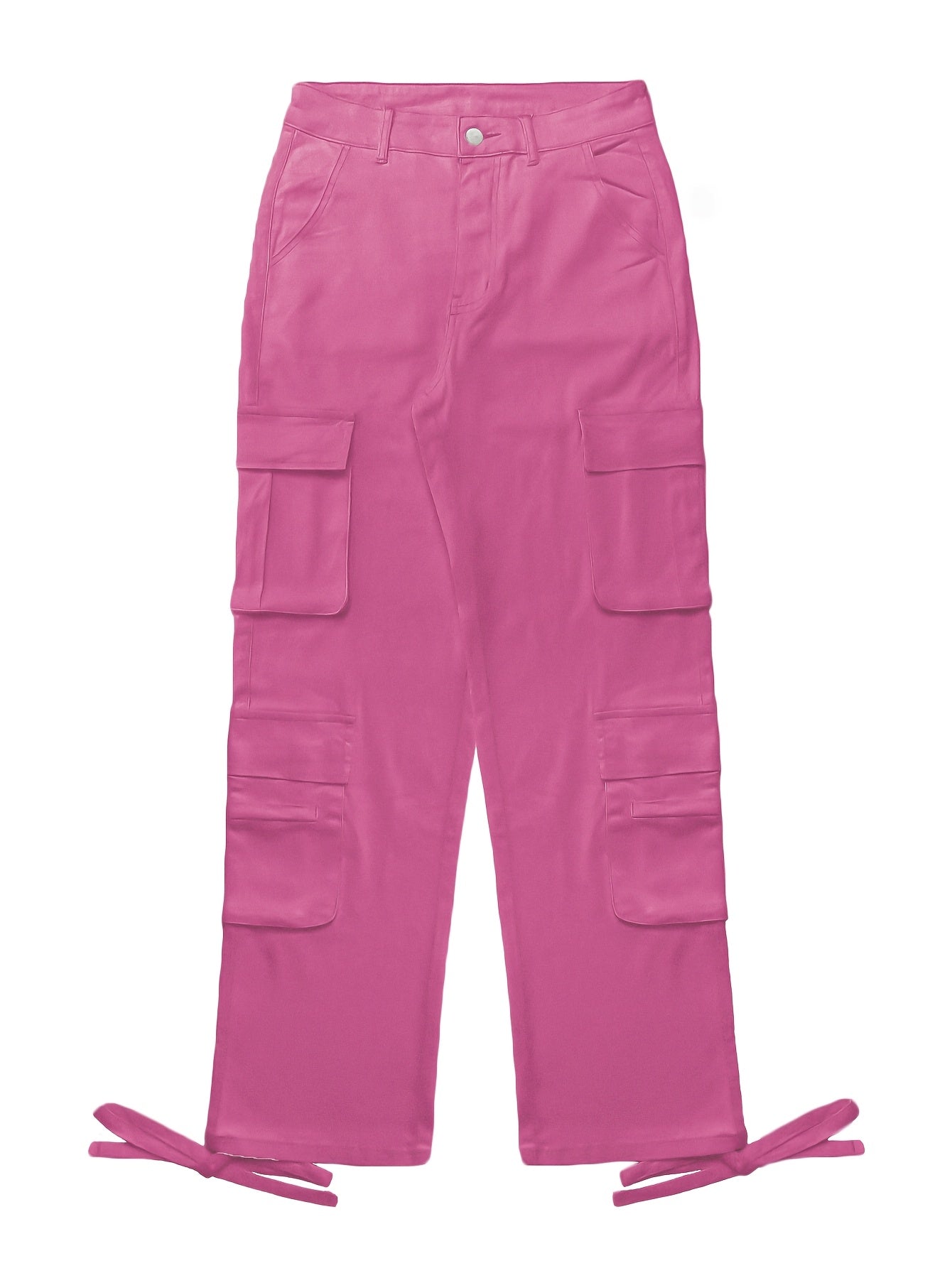 BAGGIES™ |Street Hip-hop Style Low Waist Multi Pocket Workwear Casual Denim Workwear Pants