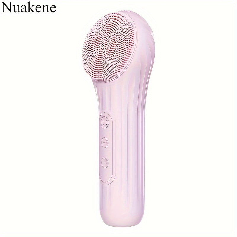 HYDRI ™Electric Facial Cleanser Brush, Silicone Face Scrubber, Face Wash Brush for Men & Women,
