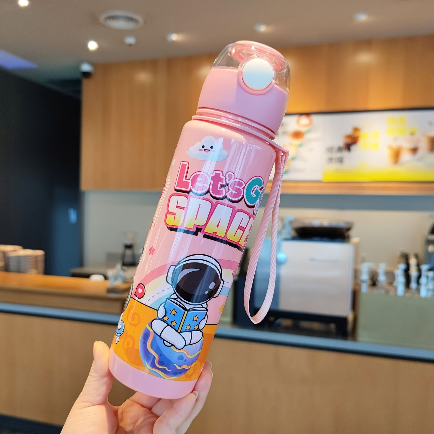 WATTER™BOTTLE 1pcwater bottle 700ml BOYS AND GIRLS Free Leak-Proof Water Bottle - Space- Ideal for Outdoor Activities,