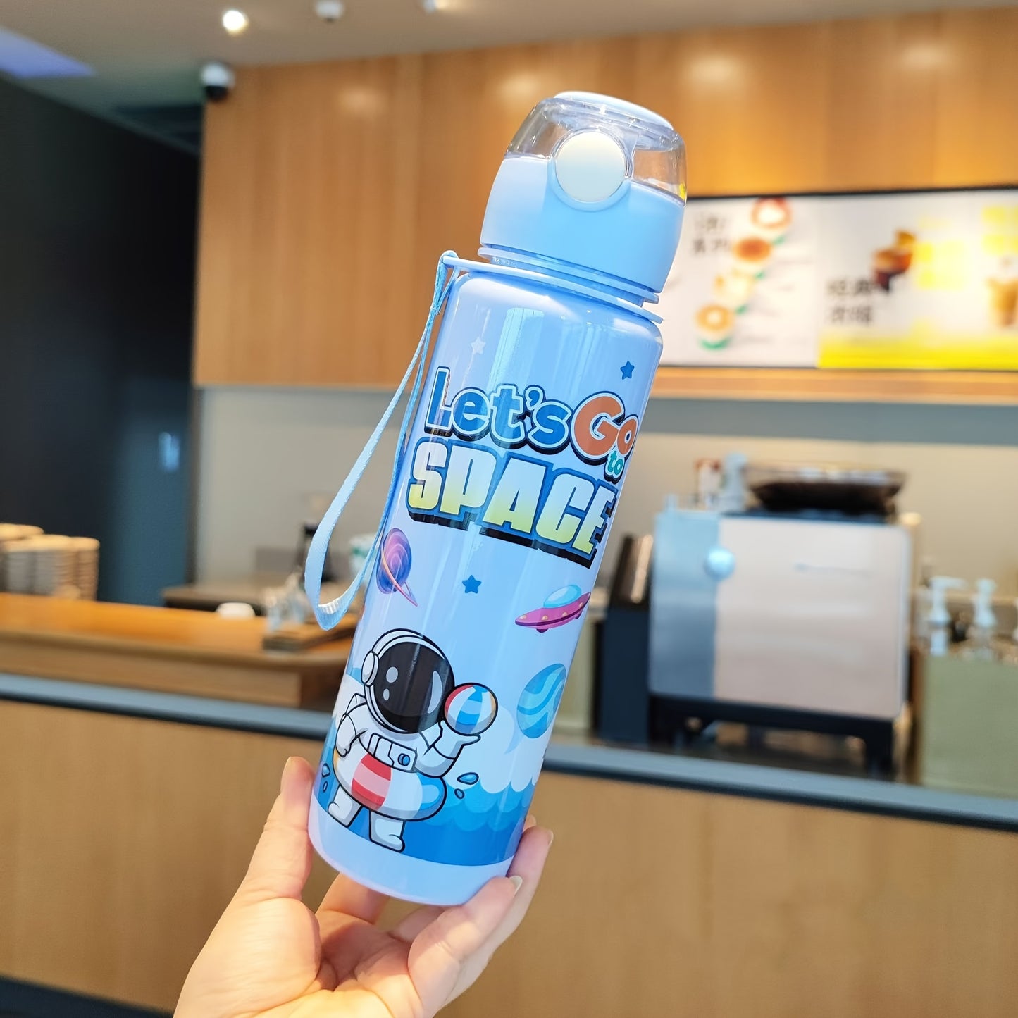 WATTER™BOTTLE 1pcwater bottle 700ml BOYS AND GIRLS Free Leak-Proof Water Bottle - Space- Ideal for Outdoor Activities,