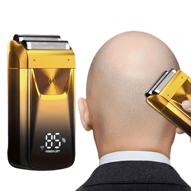 Professional Electric Razor 2-in-1, men Electric shaver Bald Hair Trimmer - Professional USB Rechargeable, Gentle Beard Hair Trimmer,