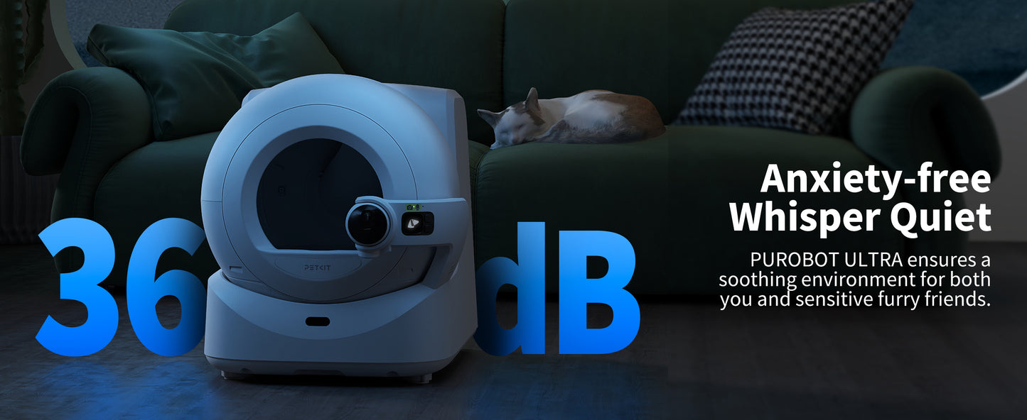 PETKIT™️😺 Purobot Ultra Self-Packing & AI-Powered Camera Automatic Cat Litter Box, 5G Wi-Fi Self Cleaning Cat Litter Box, True Hands-Free Auto Scooping Cat Litter Box