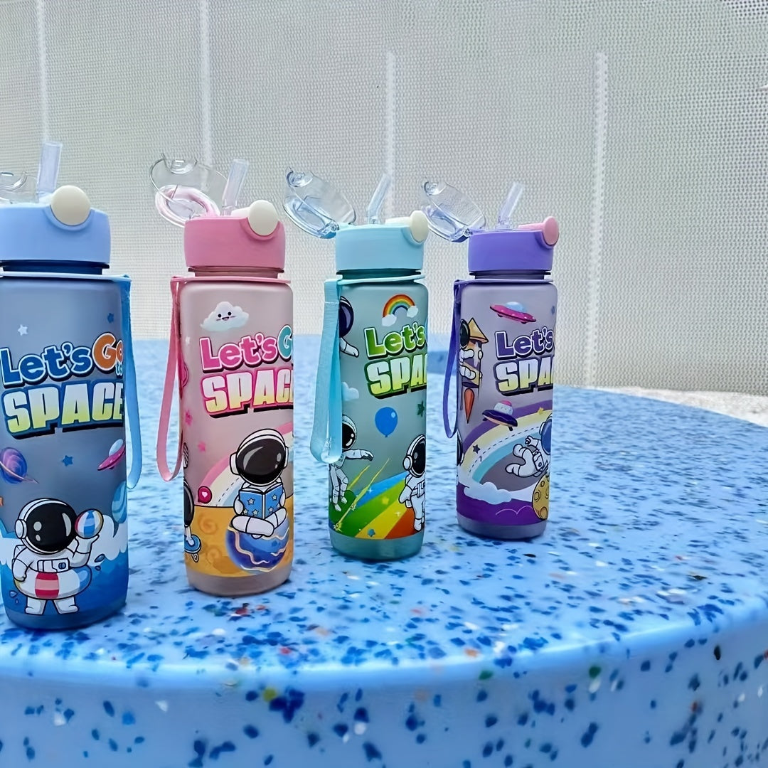 WATTER™BOTTLE 1pcwater bottle 700ml BOYS AND GIRLS Free Leak-Proof Water Bottle - Space- Ideal for Outdoor Activities,