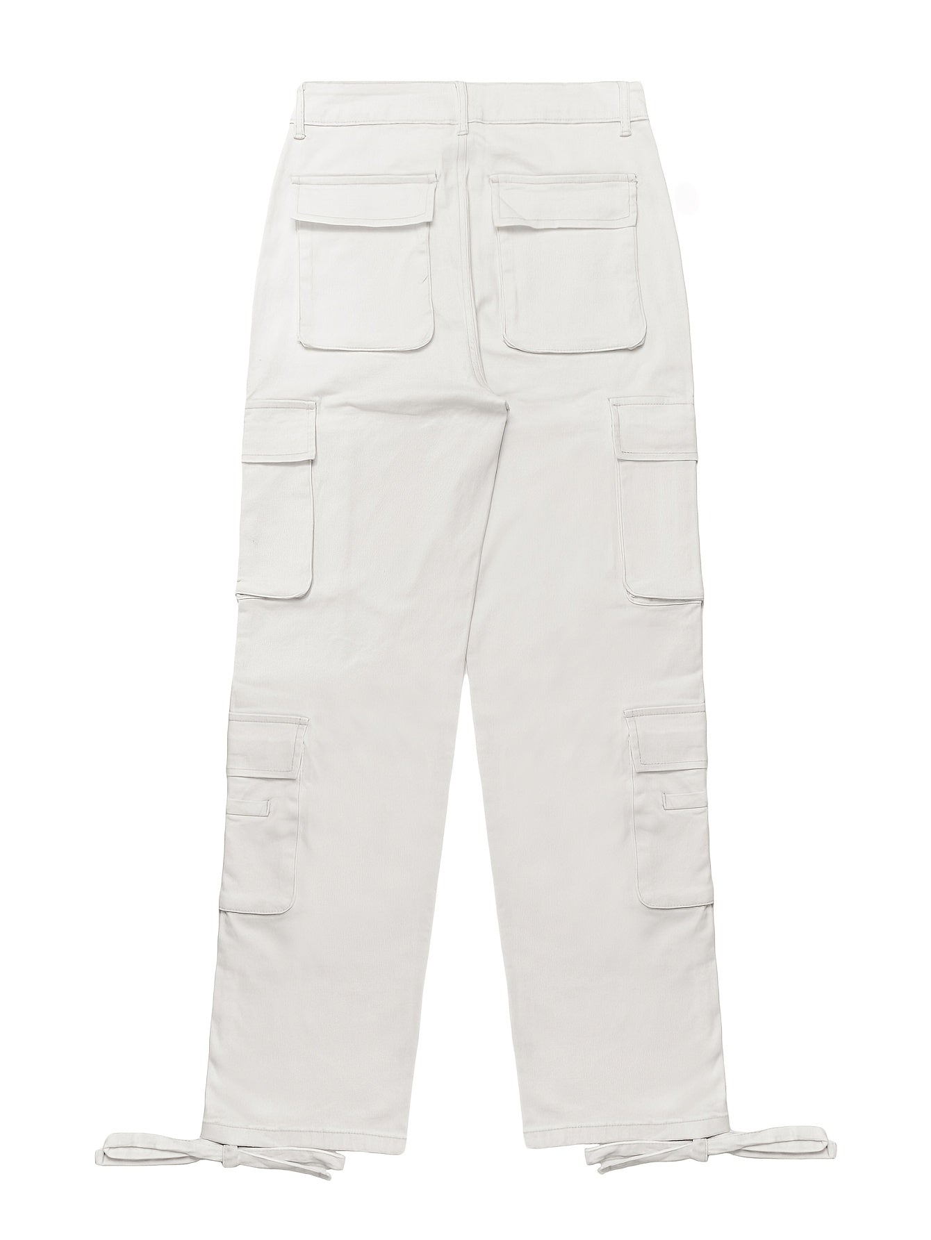 BAGGIES™ |Street Hip-hop Style Low Waist Multi Pocket Workwear Casual Denim Workwear Pants