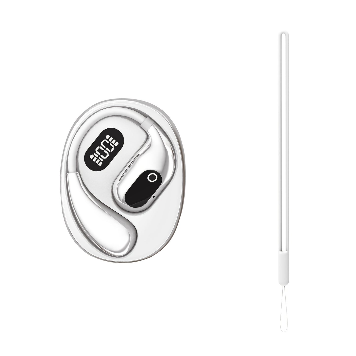 ZONE™️2025 new AI real-time translation headset, LED power display, 144 language translation headset, Type-C charging port, compatible with all smartphones, sports, business, games, study,