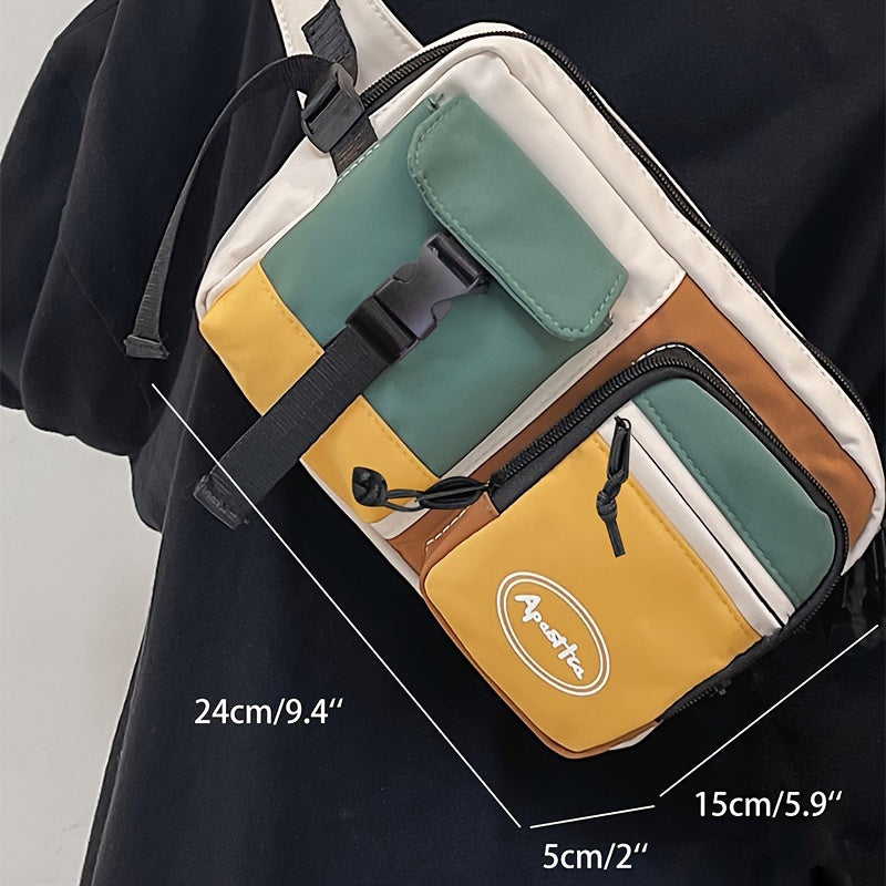 GOOD TO GO™ Waterproof Large Capacity Chest Bag with Adjustable Strap for Outdoor Activities, Travel, Running, Hiking, And Cycling