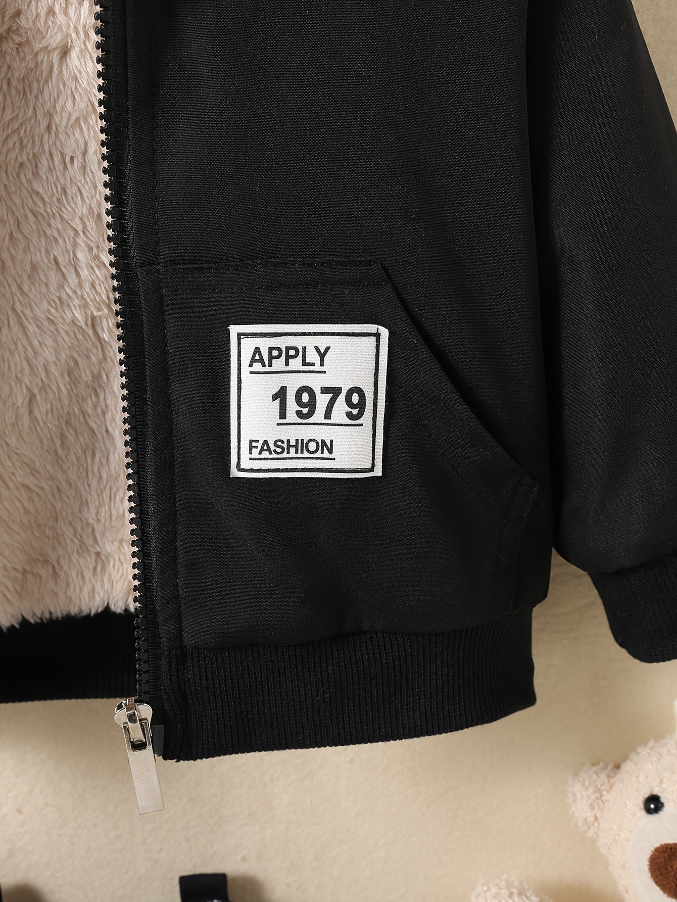 Kido Kids Fleece Lined Warm Hooded Zipper Coat, Toddler Baby's Casual Hoodie Jacket