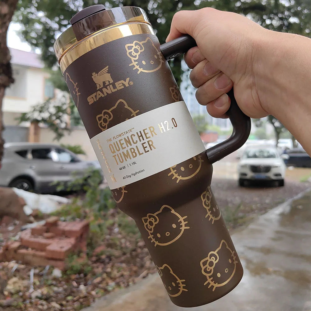 STANLEY™ |Stanley Quencher H2.0 Tumbler with Handle and Straw, (40 oz), 3-Position Lid, Perfect for Any Occasion