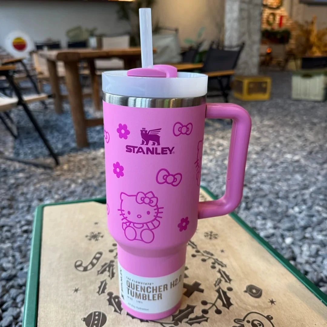 STANLEY™ |Stanley Quencher H2.0 Tumbler with Handle and Straw, (40 oz), 3-Position Lid, Perfect for Any Occasion