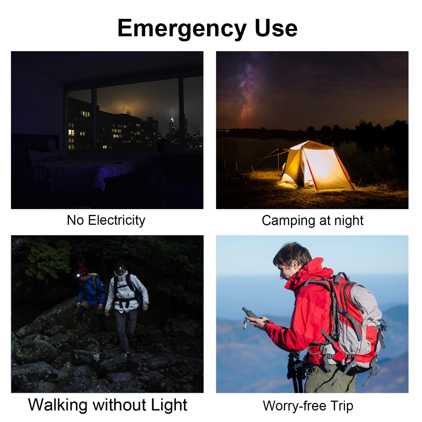 SOLUPUP™ |Waterproof Outdoor Solar Power Bank (38800mAh) Dual USB, for Outdoor Travel/Camping, Solar Mobile Phone Charger