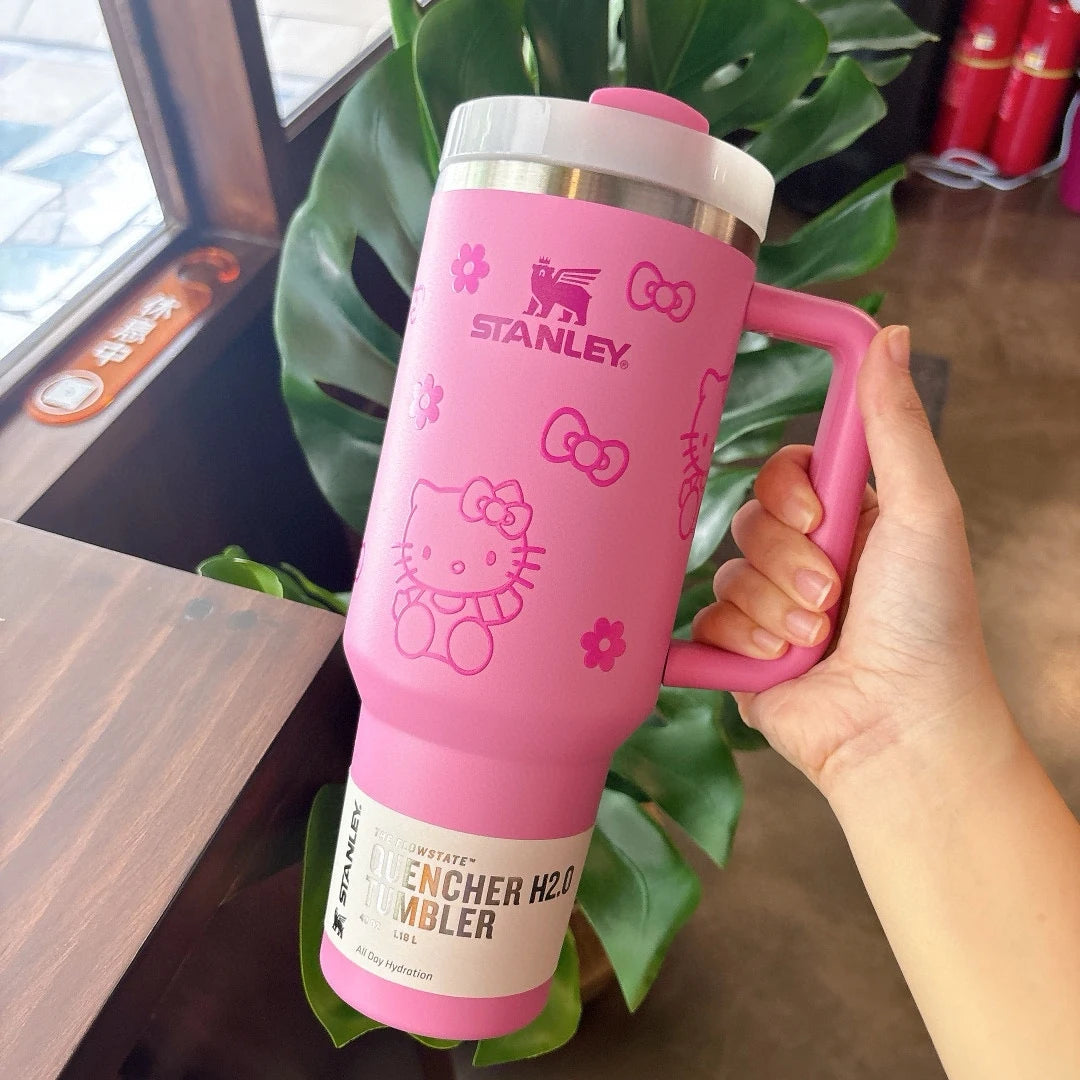 STANLEY™ |Stanley Quencher H2.0 Tumbler with Handle and Straw, (40 oz), 3-Position Lid, Perfect for Any Occasion