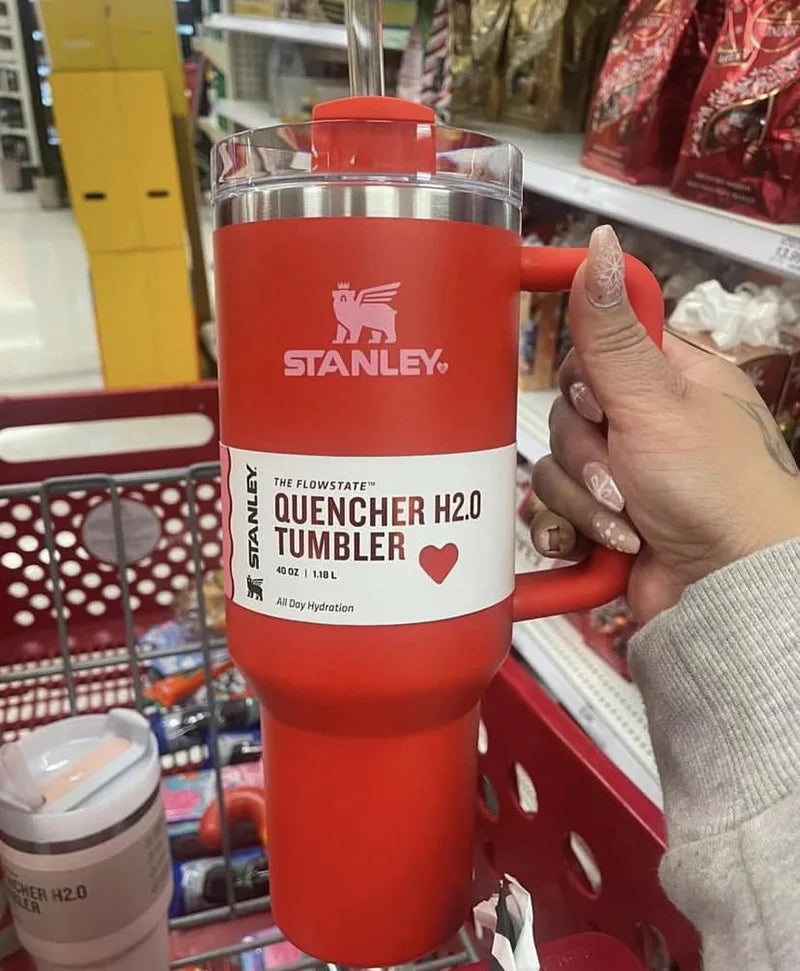 STANLEY™ |Stanley Quencher H2.0 Tumbler with Handle and Straw, (40 oz), 3-Position Lid, Perfect for Any Occasion