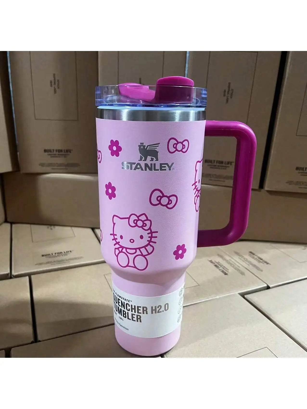 STANLEY™ |Stanley Quencher H2.0 Tumbler with Handle and Straw, (40 oz), 3-Position Lid, Perfect for Any Occasion