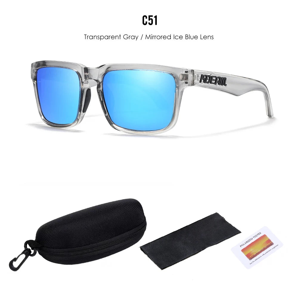 2025 KDEAM™️ Polarized Sunglasses for Men Women Fashion Unisex Brand Trendy Outdoor Eyewear for Couple Mirror red lens