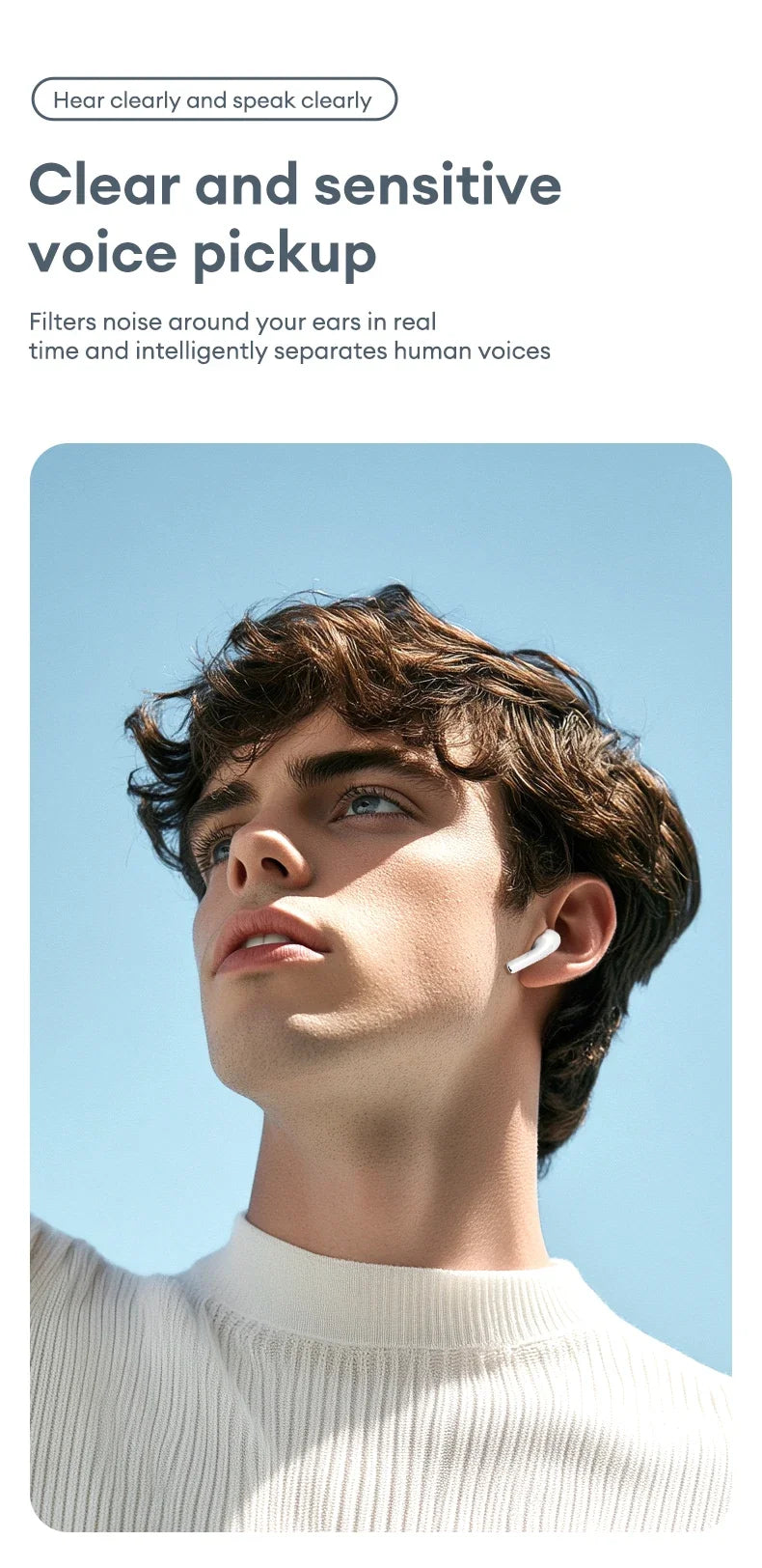 THINKPLUS™ LP5 PRO | Wireless Bluetooth 5.4 TWS Earbuds – High Fidelity Sound, Gaming & Sports Headset with Mic, Long Battery Life (2025)