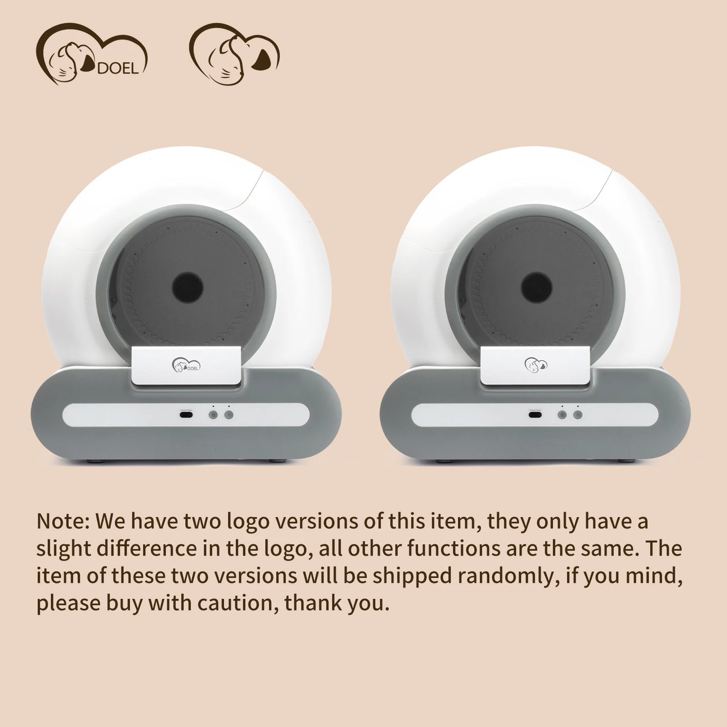 self-cleaning DOEL™   Automatic Cat Litter Box Self Cleaning with App Control & Cat Litter Mat Smart Cat Toilet for Multiple Large Cats