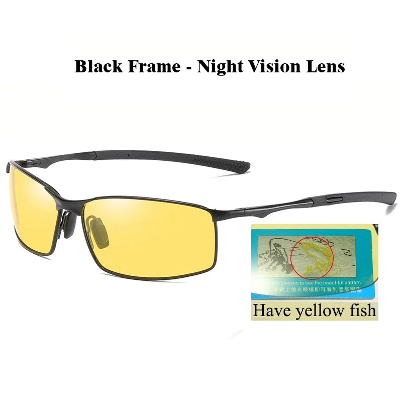 AORON™️Polarized Sunglasses Men's/Women Driving Mirror Sunglasses Metal Frame Goggles UV400 Anti-Glare Sunglasses Wholesale