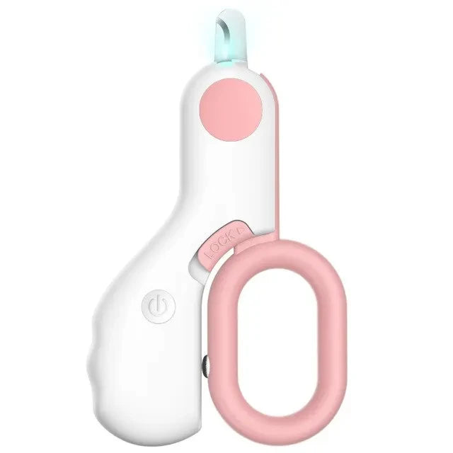 PURUCLIPPING™ LED Light Cat/Dog Nail Clipper, Professional Pet Claw Clipper/Trimmer with Safety Lock
