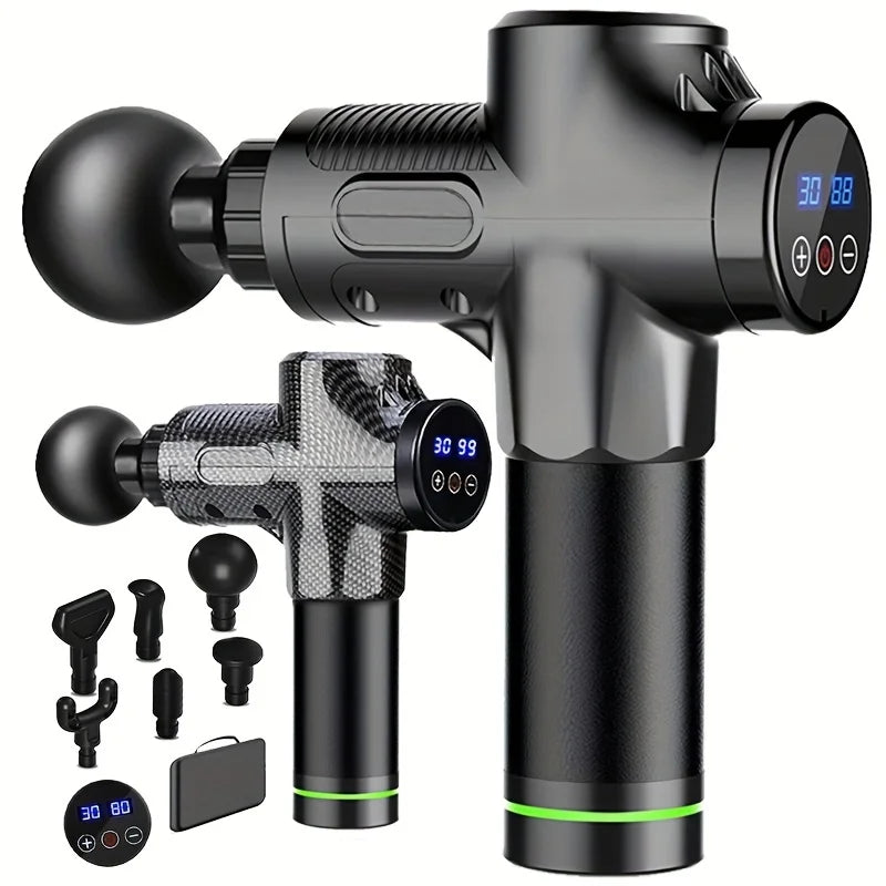 FODRK™ | Electrical Massage Gun, for Body, Neck, Back, Shoulder, etc. Deep Tissue Muscle Relaxation Fitness Tool