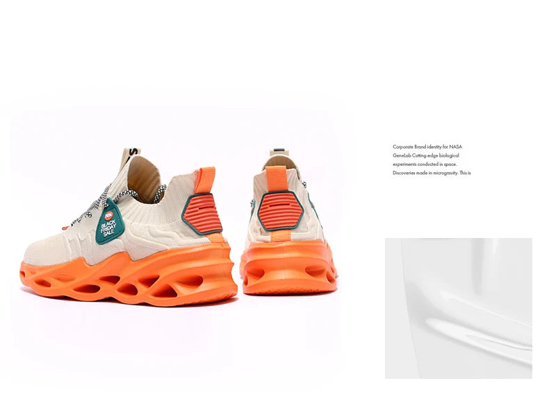 FOOTWEAR ™️Men's Sneakers Shoes for Men Autumn High Elastic Tenis Breathable Male Casual Sports Fitness Running Shoes Footwear