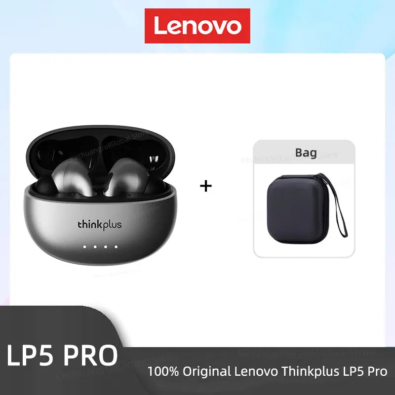 THINKPLUS™ LP5 PRO | Wireless Bluetooth 5.4 TWS Earbuds – High Fidelity Sound, Gaming & Sports Headset with Mic, Long Battery Life (2025)