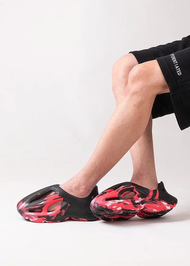 FLIPFLOP ™️Summe Men Women Slippers Camouflage Platform Outdoor Clogs Shoe Beach Sandals Male Soft EVA Indoor Home Slides Lover Flip Flops