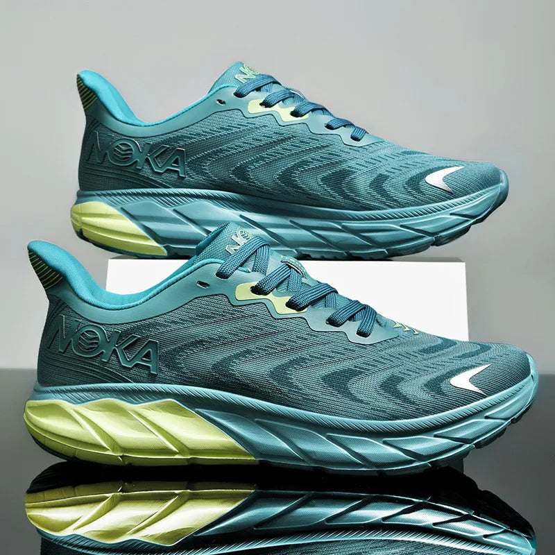 NOKA™ Men's Shoes Breathable Lightweight Running Shoes, Comfortable Outdoor Sports Casual Man Sneakers, Non-slip, Wear Resistant