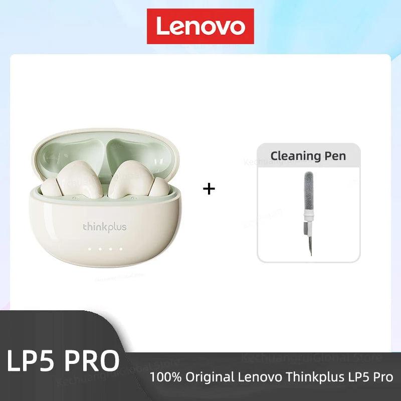 THINKPLUS™ LP5 PRO | Wireless Bluetooth 5.4 TWS Earbuds – High Fidelity Sound, Gaming & Sports Headset with Mic, Long Battery Life (2025)