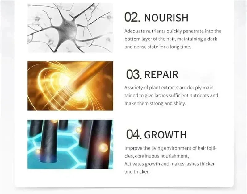LASHGROW™ |Fast Eyebrow/Lash Growth Serum, Anti Hairs Loss Product, Letting You Have a Fuller and Thicker Eyebrows and Lashes, Lengthening Serum