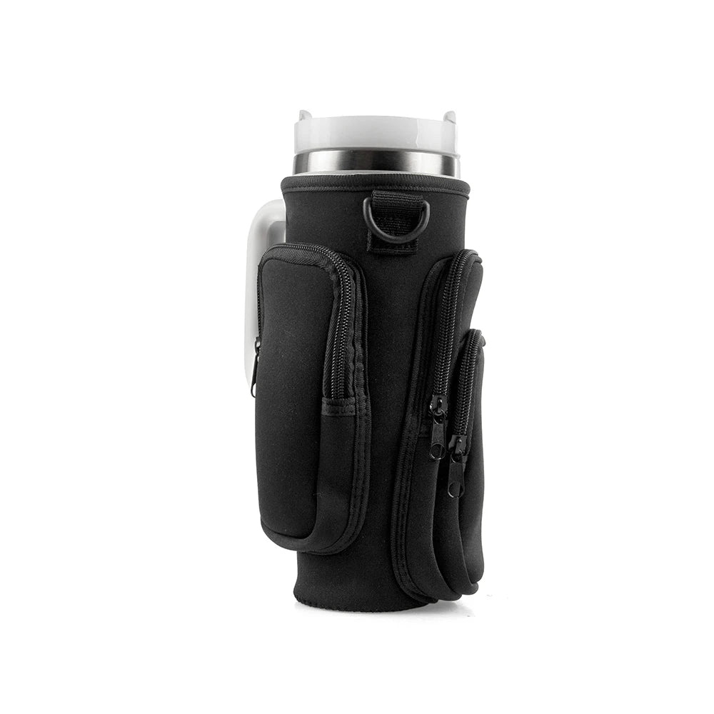 GUZZEL™ 30oz 40oz Insulated Water Bottle Cover for Stanley Cup with Pouch Adjustable Shoulder Strap Anti-fall Non-slip Washable Sleeve