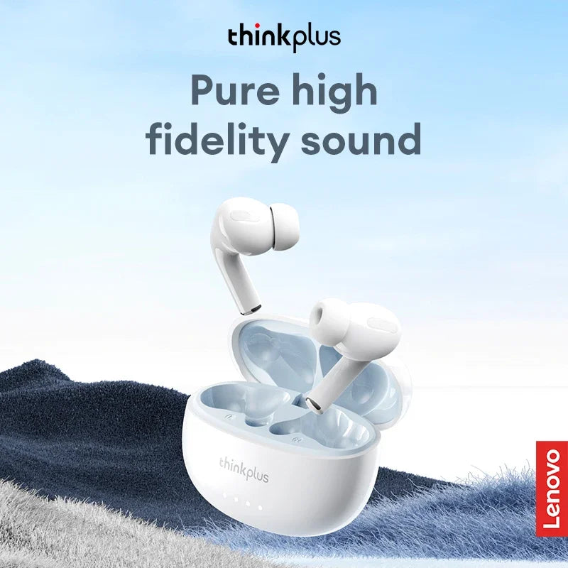 THINKPLUS™ LP5 PRO | Wireless Bluetooth 5.4 TWS Earbuds – High Fidelity Sound, Gaming & Sports Headset with Mic, Long Battery Life (2025)