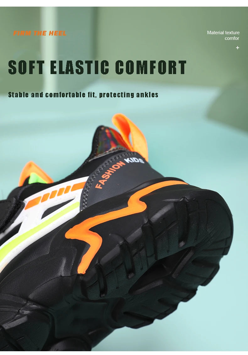 RIGHT STEPS™️ Kids Casual Boys/GIRLS Shoes Soft Sole Kids Shoes Non-Slip Sneakers Shoes Outdoor Student's Children Pink Girls Sport Walking Footwear