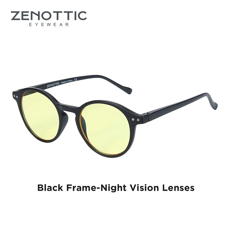 ZENOTTIC ™️ (S Size) Retro Circular Polarized Sunglasses 2025 Men/ Women Vintage Small Round Sunglasses UV400 Goggles Shades