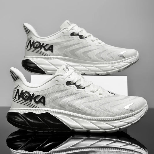 NOKA™ Men's Shoes Breathable Lightweight Running Shoes, Comfortable Outdoor Sports Casual Man Sneakers, Non-slip, Wear Resistant