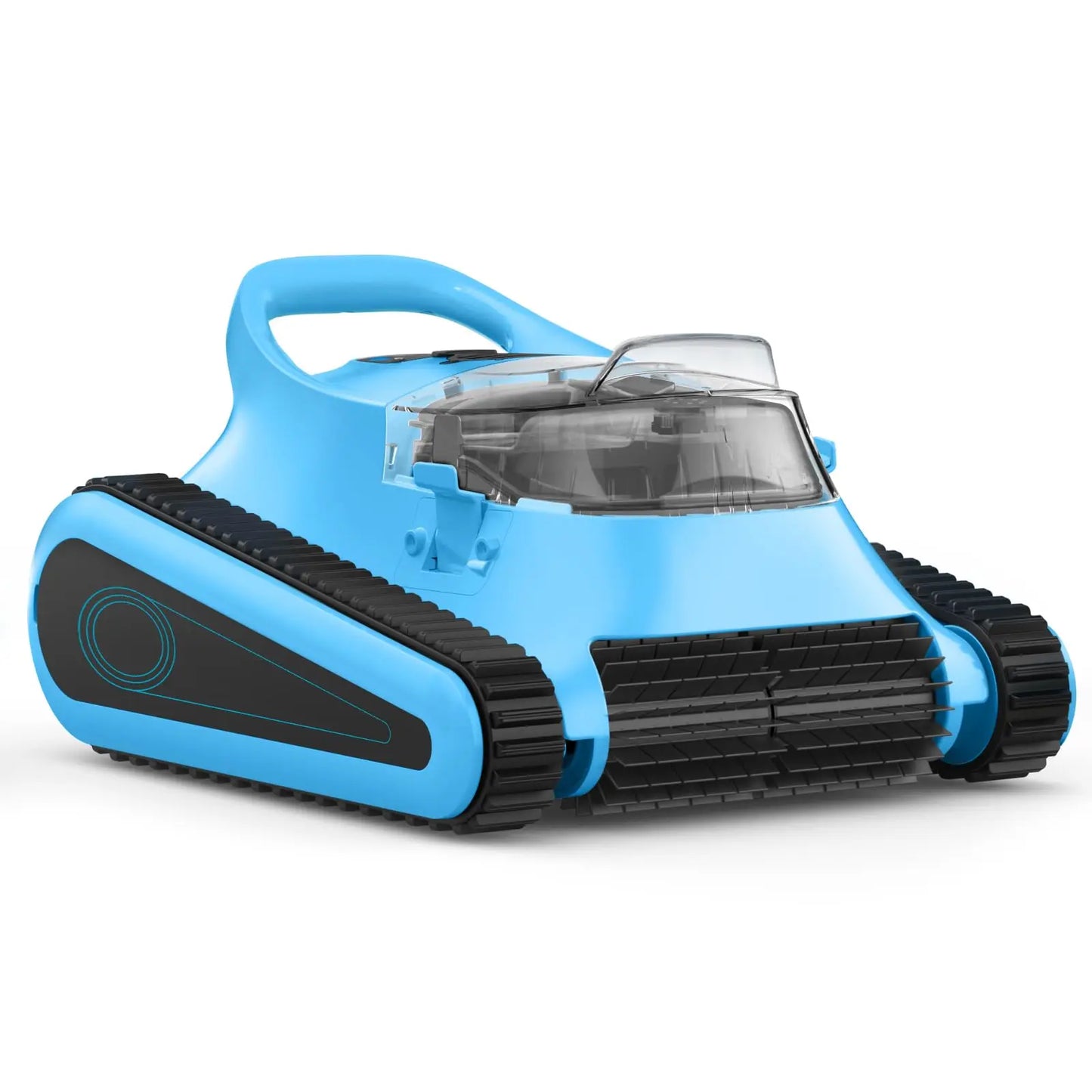 2025 New Robotic Pool Cleaner Seauto Crab Pro Cordless Robotic Cleaner, for Inground Pools up to 2000 Sq. ft, all and Waterline Cleaning Vacuum