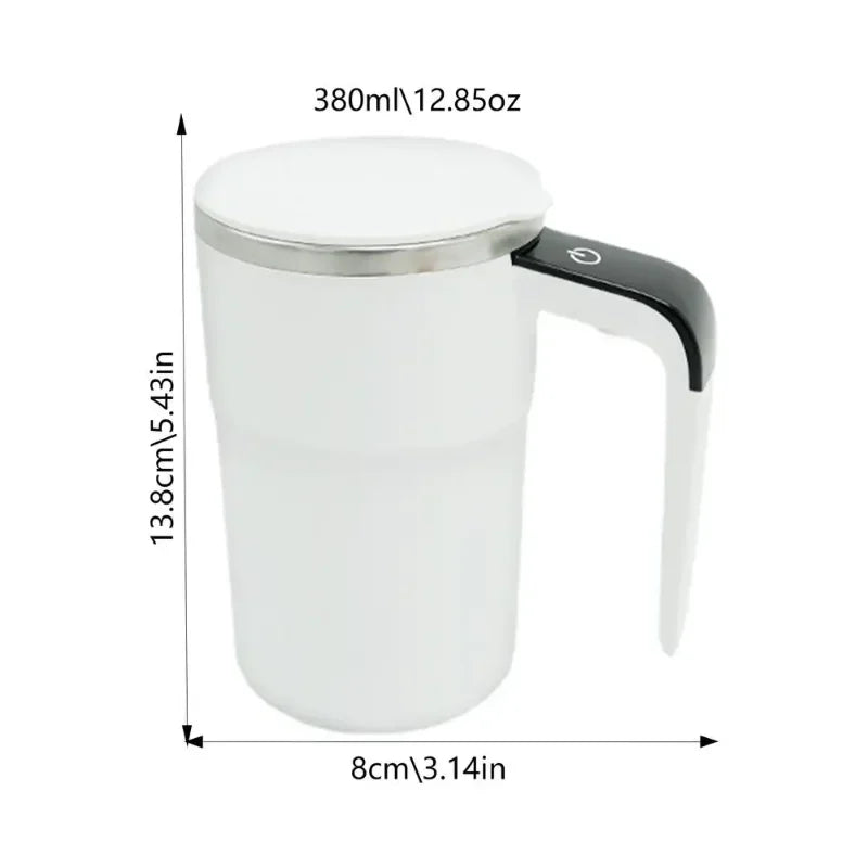 GRUMPY MUG COFFEE™   NEW For Mini Coffee Self Mixing Mug IP67 Waterproof Food Safe Coffee Mug USB Rechargeable Automatic Cup for Tea